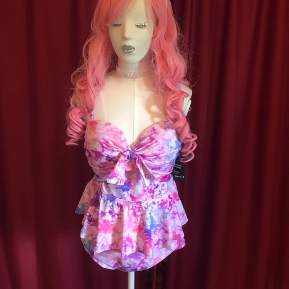 Torrid 2 piece swimsuit size 00 - Picture 1 of 15